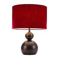 Zuo Modern Shobu Red Powder Coated Steel Table Lamp