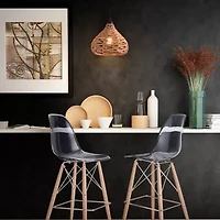 Zuo Modern Nezz Powder Coated Steel And Paper Wall Lamp