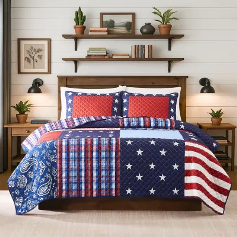 Avanti Americana Reversible Quilt Set