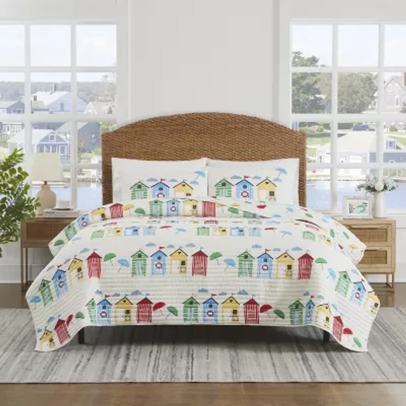 Avanti Cabanas Reversible Quilt Set