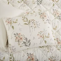Avanti Wildflowers Reversible Quilt Set