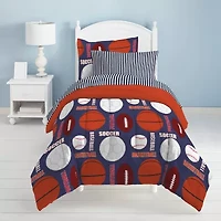Dream Factory All Sports 5-pc. Complete Bedding Set with Sheets