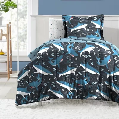 Dream Factory Sharks 5-pc. Complete Bedding Set with Sheets