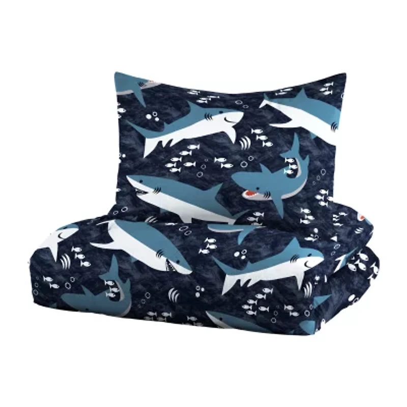 Dream Factory Sharks 5-pc. Complete Bedding Set with Sheets