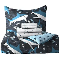 Dream Factory Sharks 5-pc. Complete Bedding Set with Sheets
