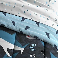 Dream Factory Sharks 5-pc. Complete Bedding Set with Sheets