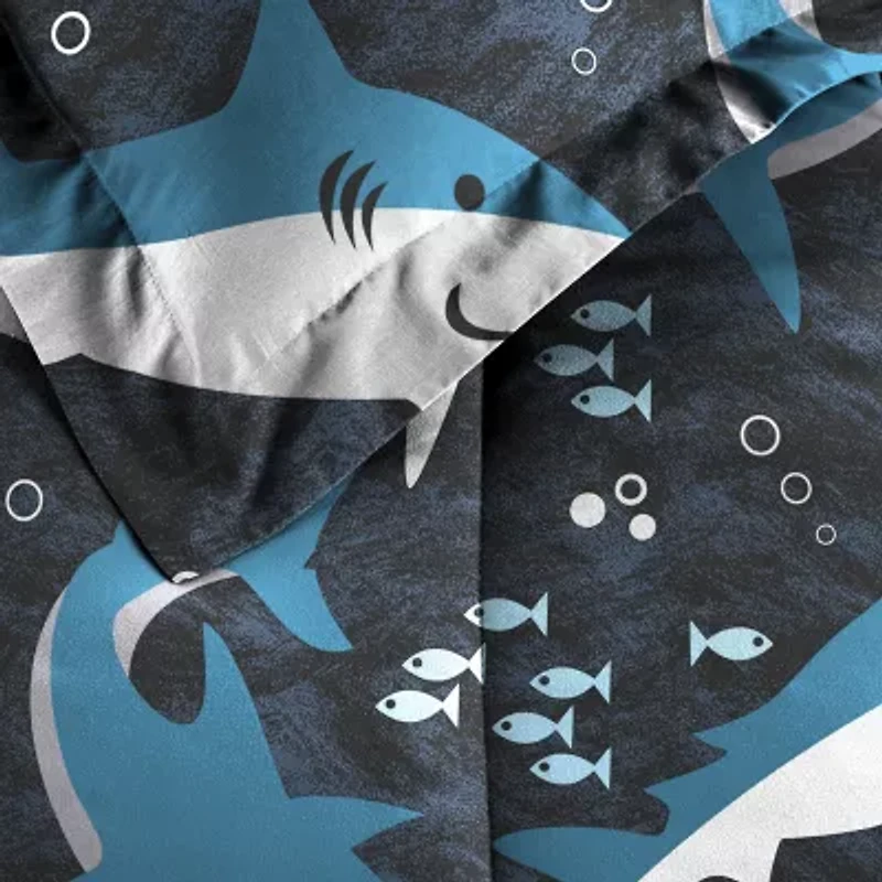 Dream Factory Sharks 5-pc. Complete Bedding Set with Sheets