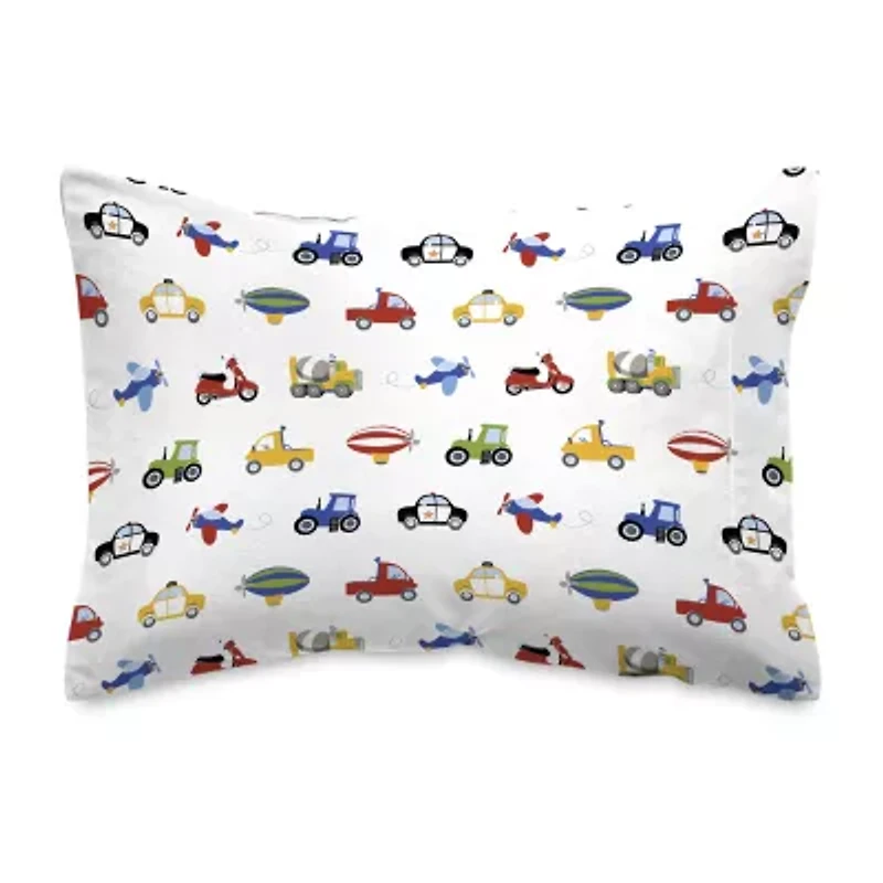 Dream Factory Trains Trucks Sheet Set