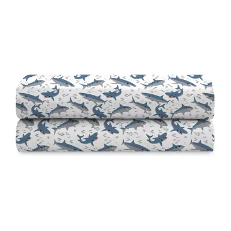 Dream Factory Sharks Sheet Set