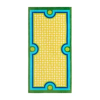JONATHAN ADLER Madrid Jacs Beach Towel