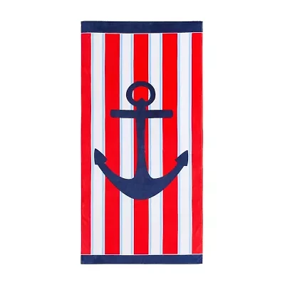 JONATHAN ADLER Big Anchor Beach Towel