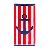 JONATHAN ADLER Big Anchor Beach Towel