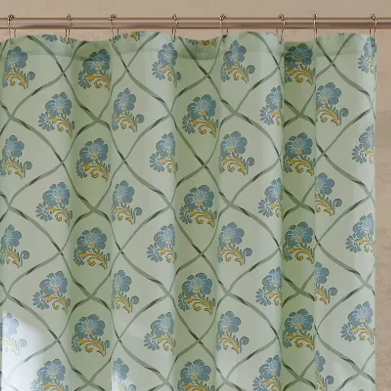 Brooklyn Loom Olivia Floral Shower Curtain