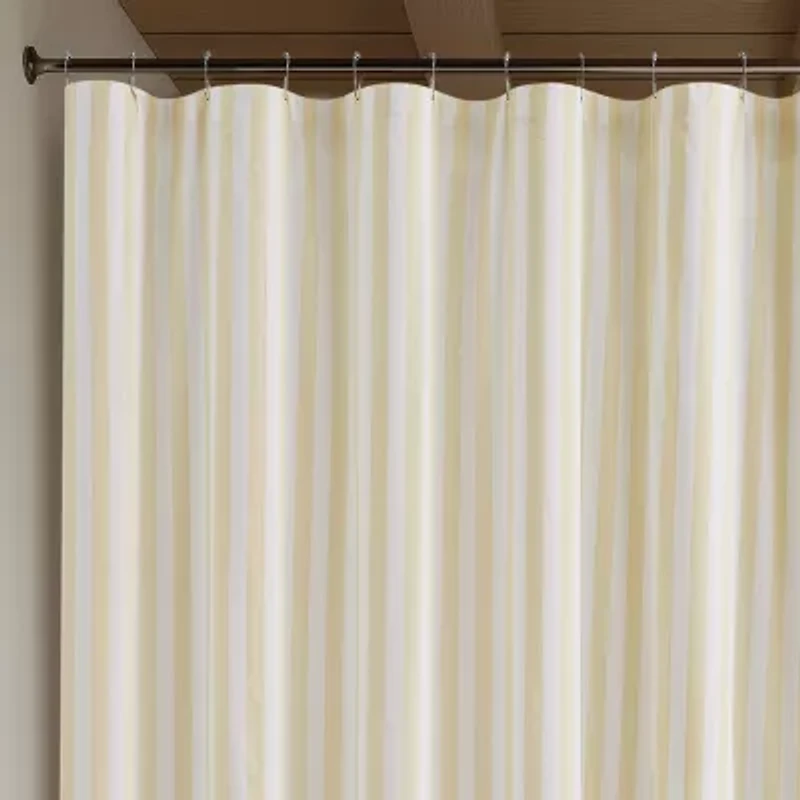 Brooklyn Loom Levi Stripe Shower Curtain