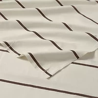 Brooklyn Loom Hayward Stripe Shower Curtain