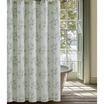 Cottage Classics Emma Floral Shower Curtain