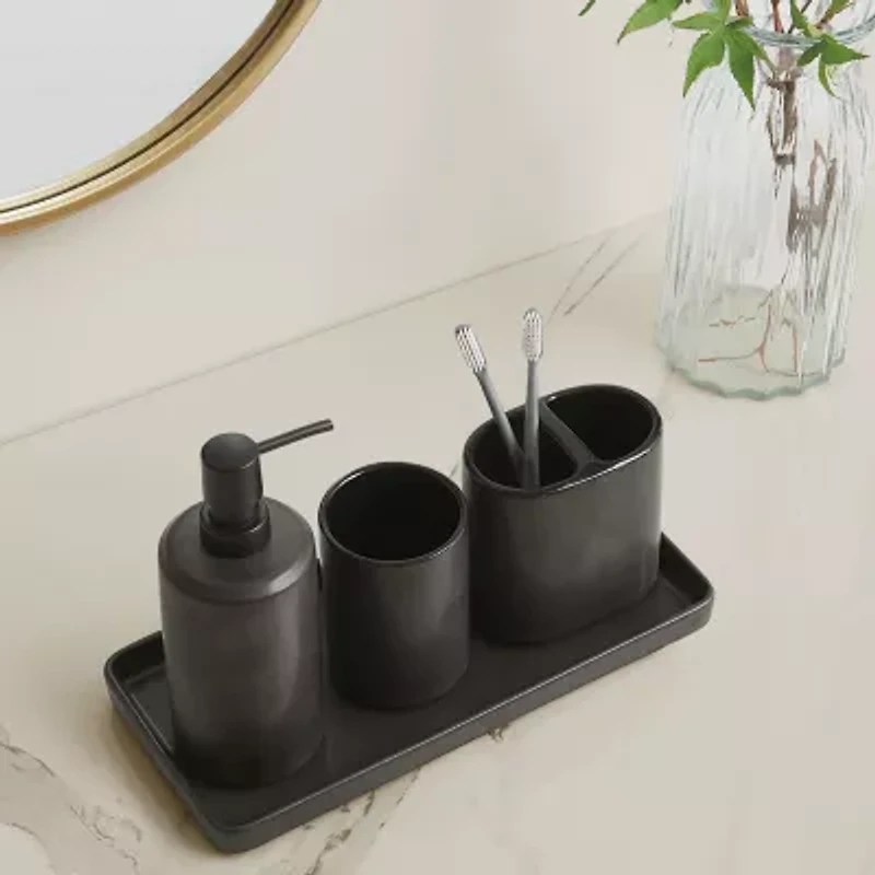 Brooklyn Loom Eli Bronze 4-pc. Bath Accessory Sets