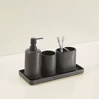 Brooklyn Loom Eli Bronze 4-pc. Bath Accessory Sets
