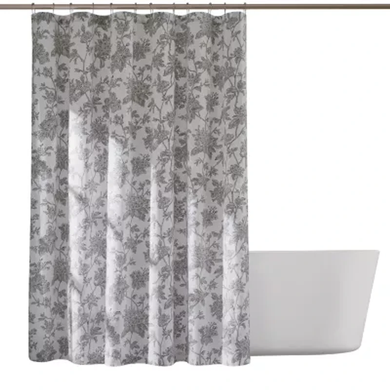 Brooklyn Loom Mila Floral Shower Curtain