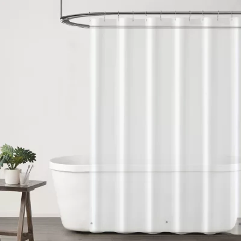 Truly Calm Grometed Shower Curtain Liner