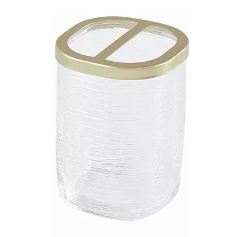 BORGHESE ROMA Amalfi Glass 4-pc. Bath Accessory Sets