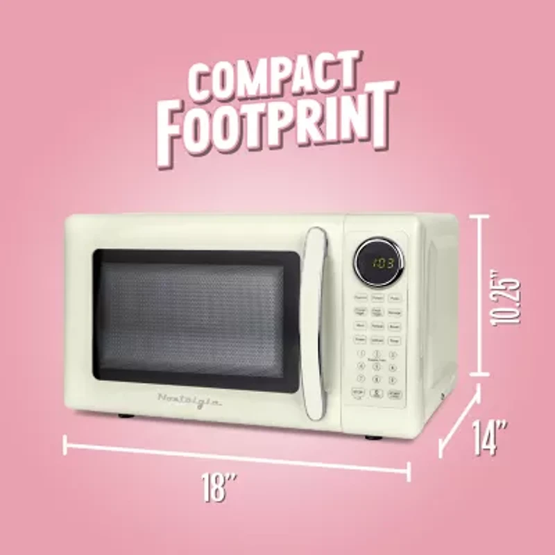 Nostalgia Counter Microwave