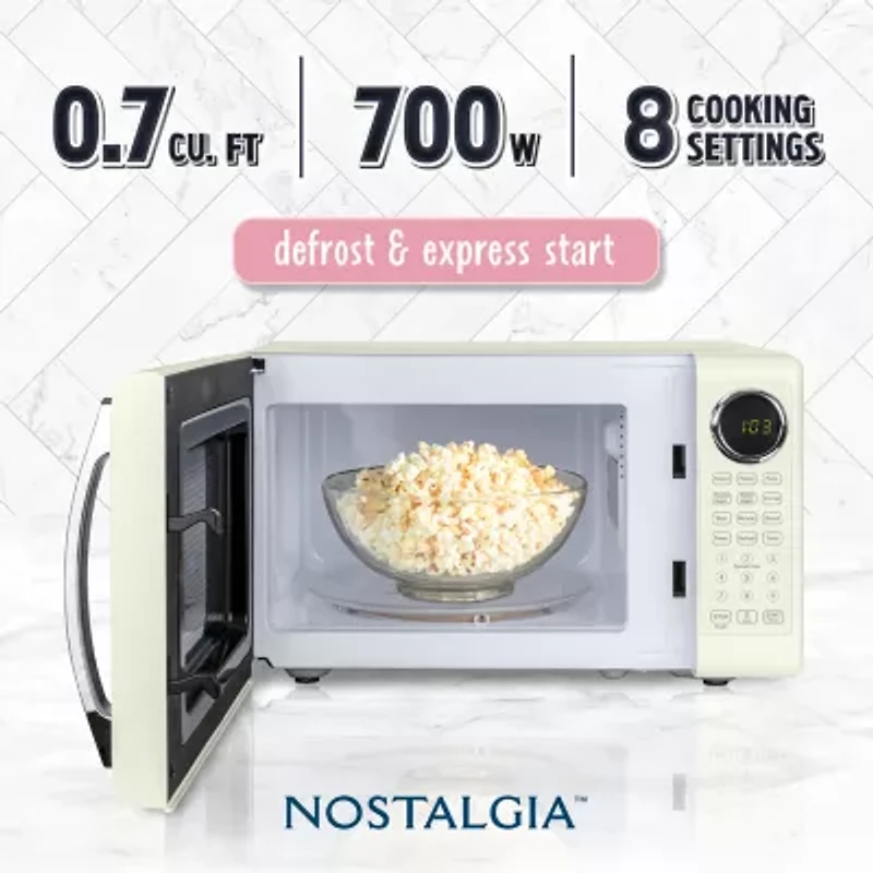 Nostalgia Counter Microwave