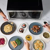 Farberware Professional FMO22ABTBKA 2.2 Cu. Ft 1200-Watt Microwave Oven with Smart Sensor Cooking