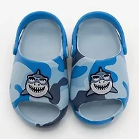 Ground Up Toddler Boys Round Clogs