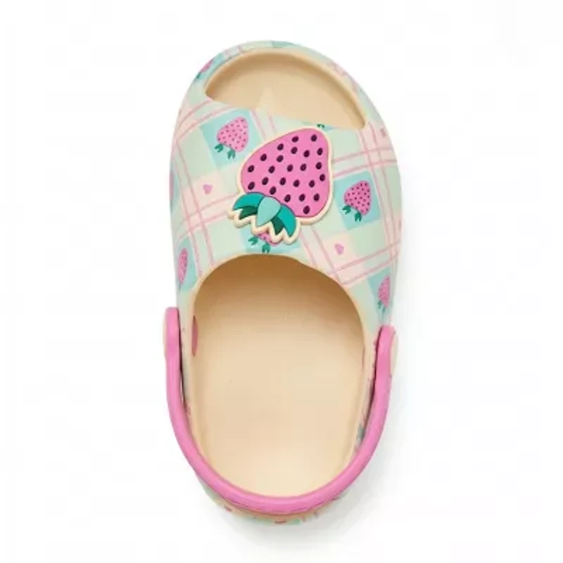 Ground Up Toddler Girls Round Clogs