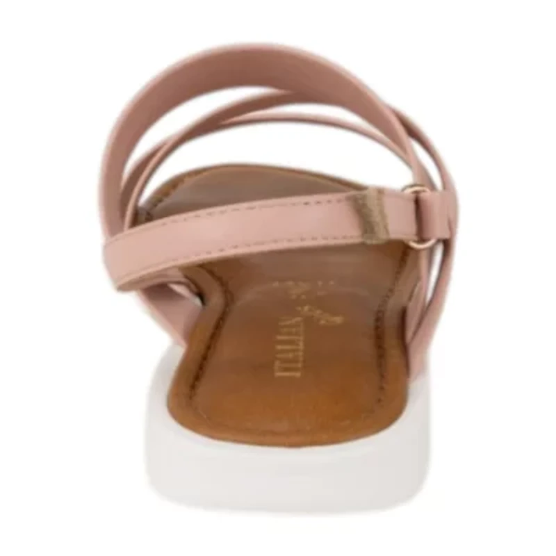 Italian Girls Esmeray Little & Big Kid Slingback Strap Flat Sandals