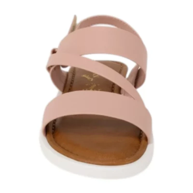 Italian Girls Esmeray Little & Big Kid Slingback Strap Flat Sandals