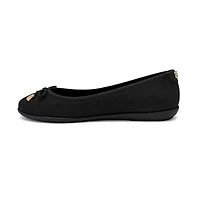 Aerosoles Womens Bexley Round Closed Toe Ballet Flats