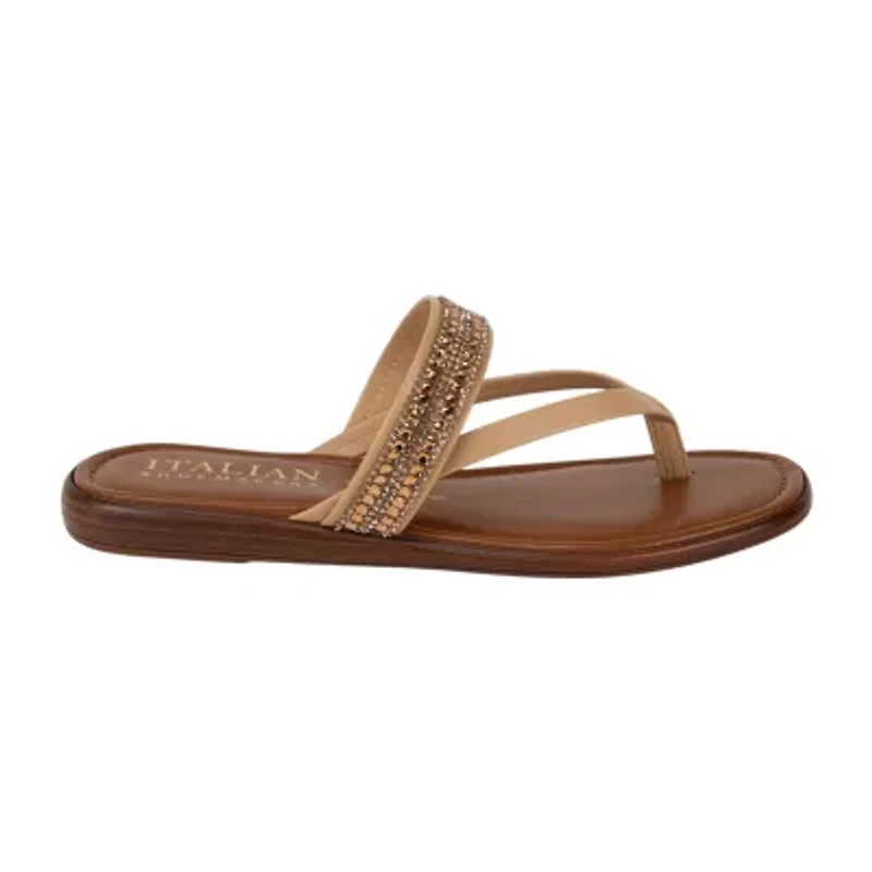 Italian Shoemakers Womens Flat Sandals