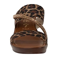 Italian Shoemakers Womens Wedge Sandals
