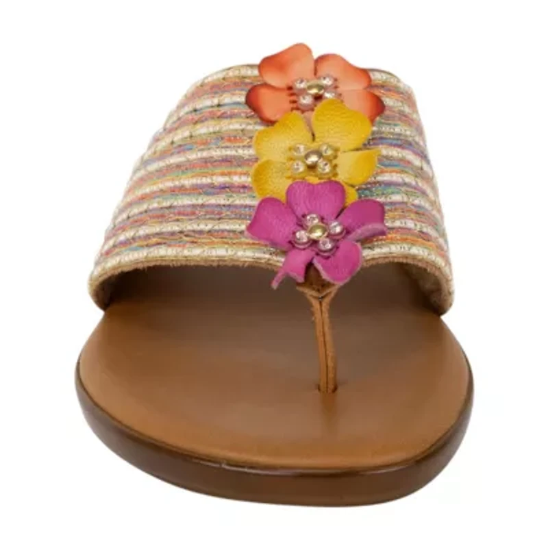 Italian Shoemakers Womens Klaire Wedge Sandals