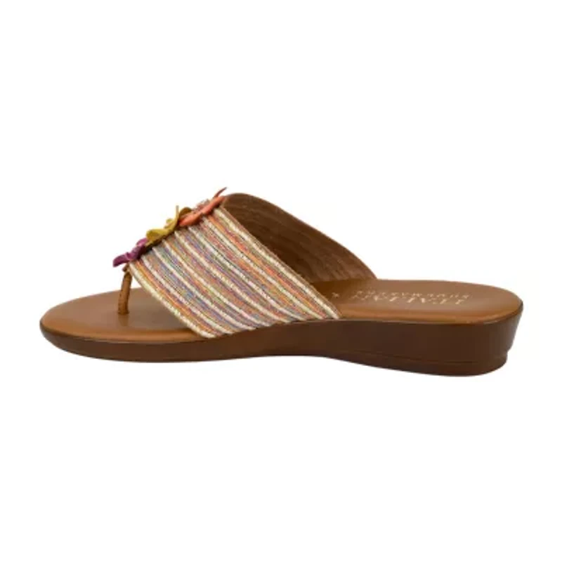 Italian Shoemakers Womens Klaire Wedge Sandals