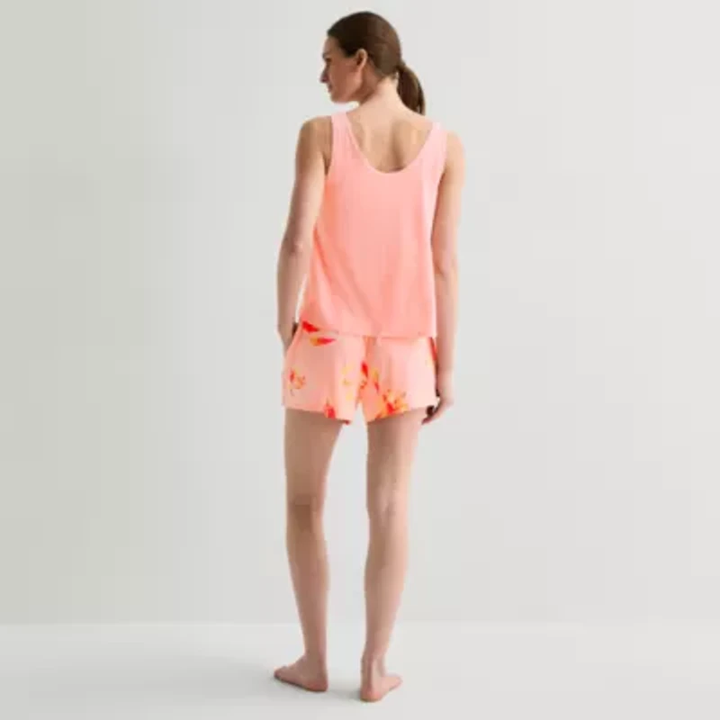 Ambrielle Womens Sleeveless 2-pc. Pajama Sets