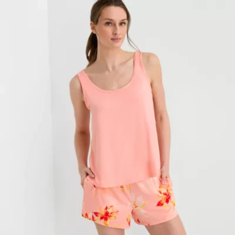 Ambrielle Womens Sleeveless 2-pc. Pajama Sets