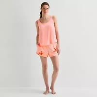 Ambrielle Womens Sleeveless 2-pc. Pajama Sets