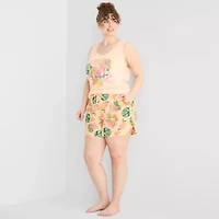 Sleep Chic Womens Plus Pajama Shorts