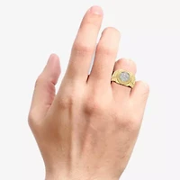 G-H / Si2) Mens / CT. T.W. Lab Grown White Diamond 14K Gold Over Silver Fashion Ring