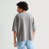 Arizona Oversized Boxy Fit Mens Crew Neck Short Sleeve T-Shirt