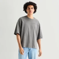 Arizona Oversized Boxy Fit Mens Crew Neck Short Sleeve T-Shirt