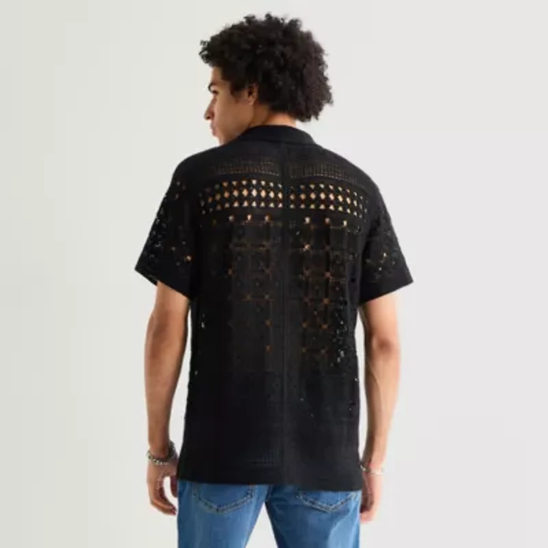 Arizona Mens Short Sleeve Polo Sweater