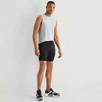 Xersion Mens 9" Stretch Fabric Moisture Wicking Drawstring Waist Workout Shorts