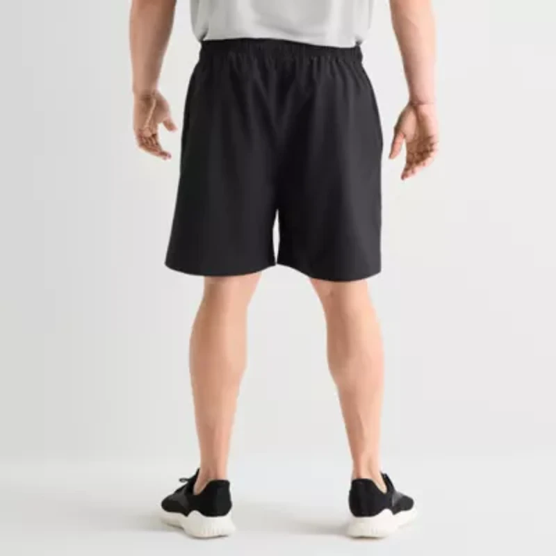 Xersion Mens 8" Big and Tall Moisture Wicking Wicked Workout Shorts