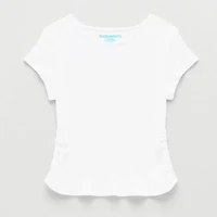 Thereabouts Little & Big Kid Girls Round Neck Short Sleeve T-Shirt