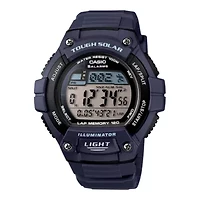 Casio® Solar Runner Womens Large Case Watch WS220-2A