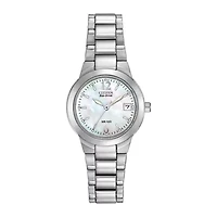 Citizen Chandler Womens Silver Tone Stainless Steel Bracelet Watch Ew1670-59d